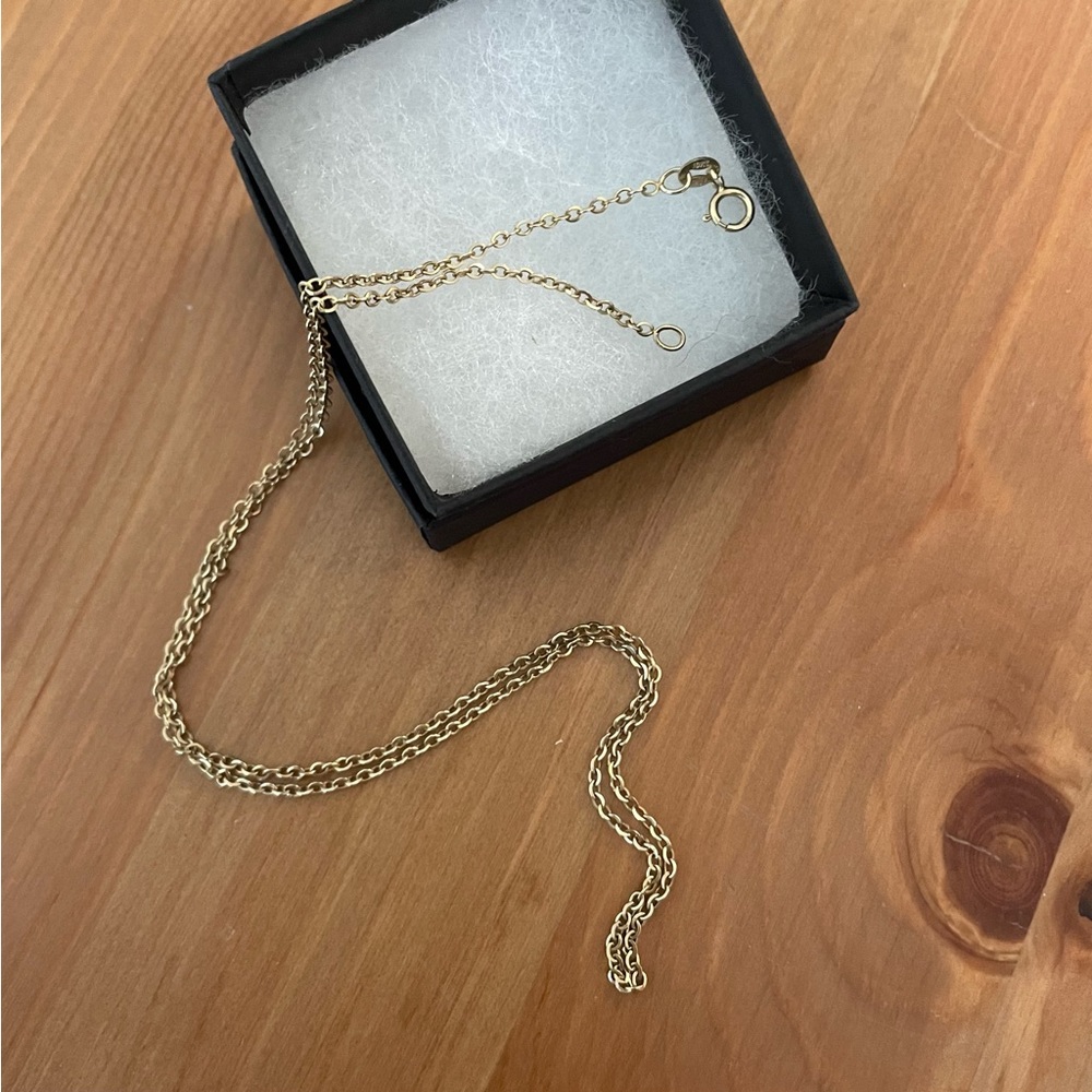 10K Dainty Yellow Gold Chain